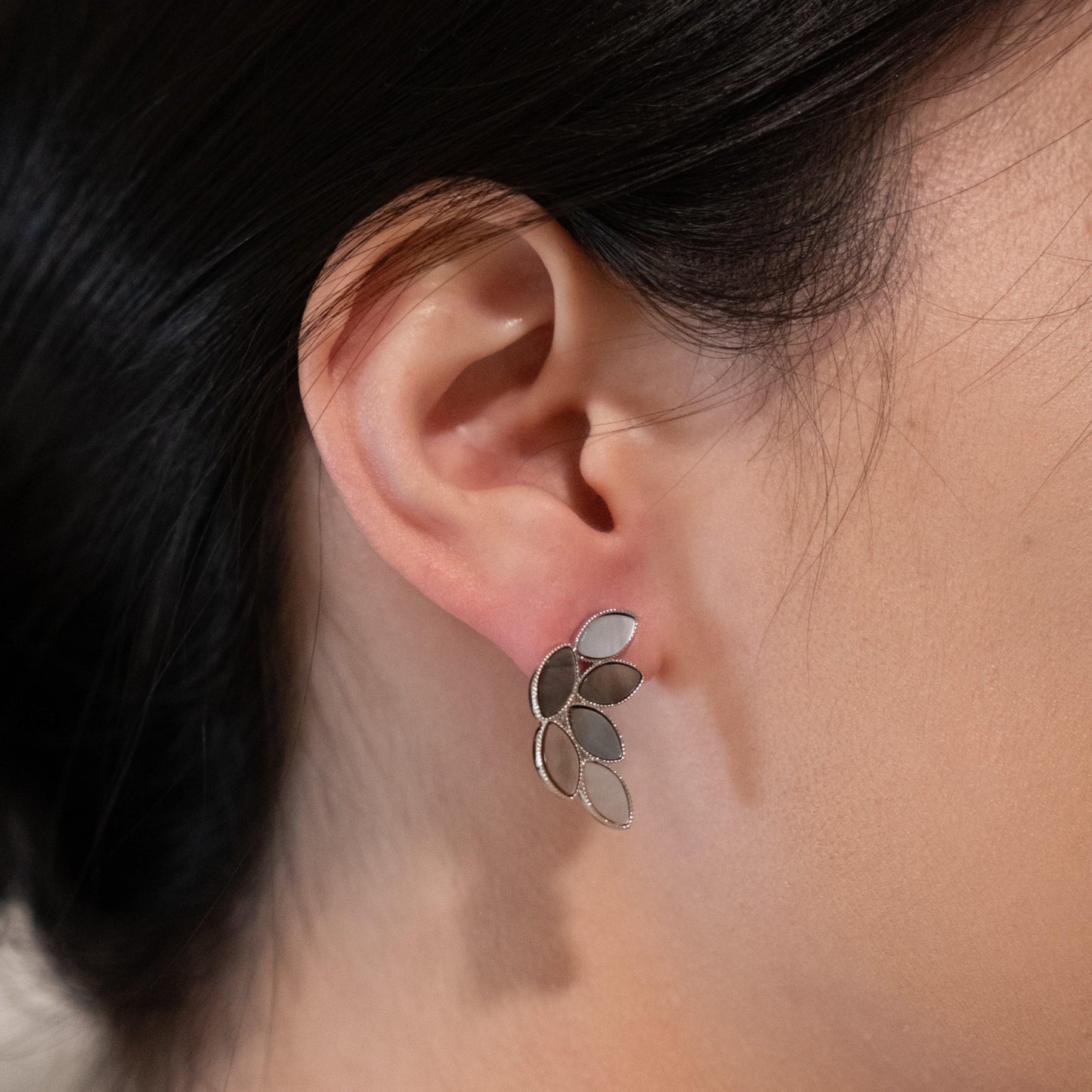 Leaf Earrings - Elegance Ensemble