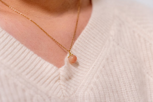 Peach Pendant