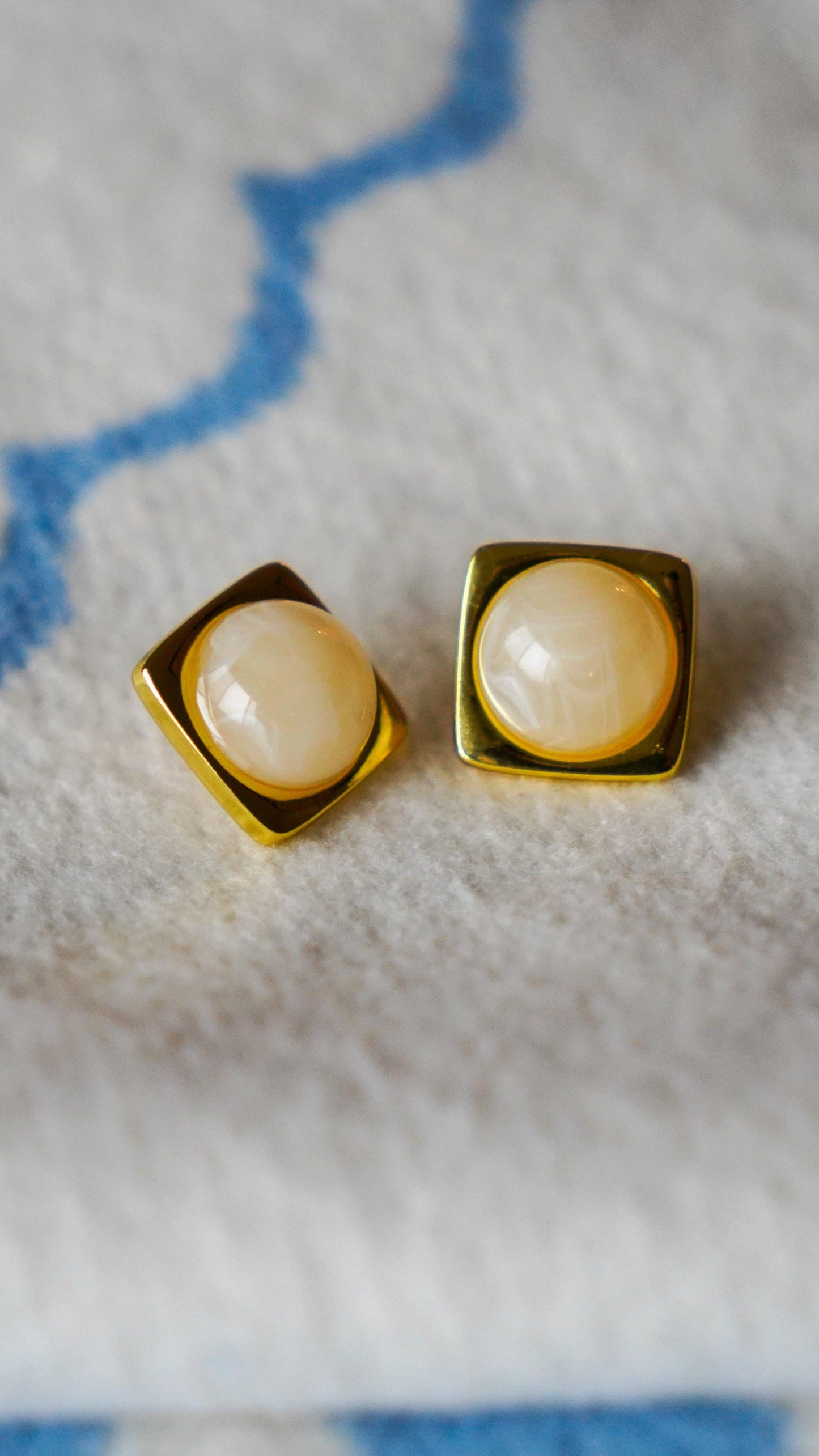 Candy Cube Stud Earrings - Elegance Ensemble