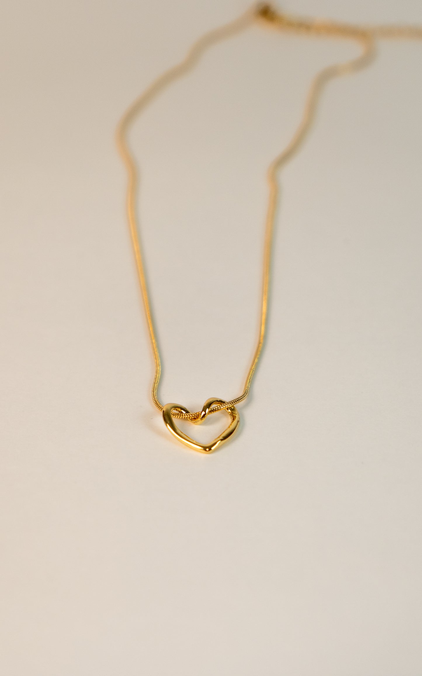 Hollow Heart Pendant