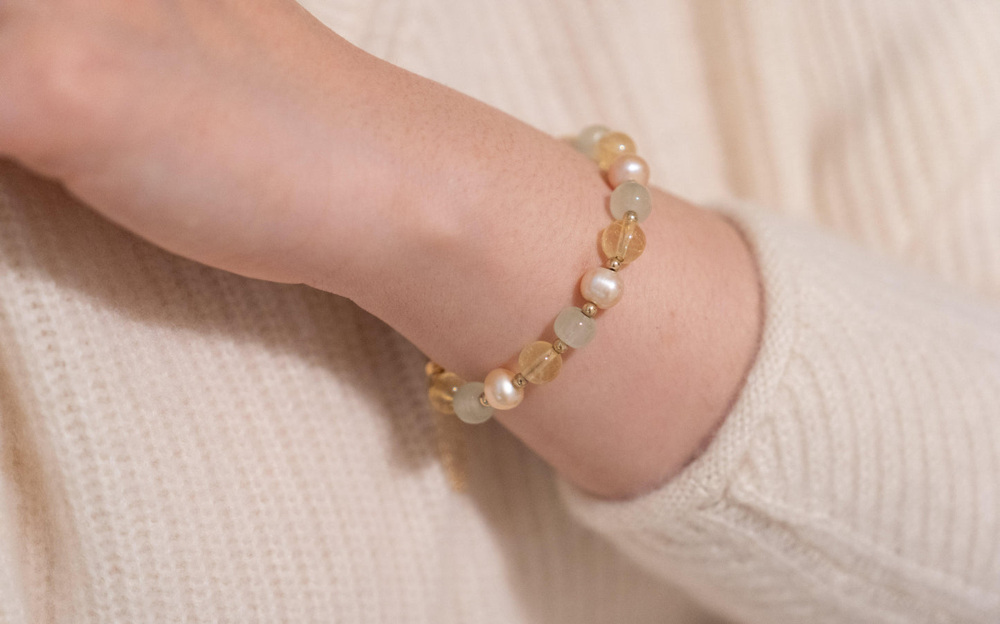 Citrine Pearl Fusion - Elegance Ensemble