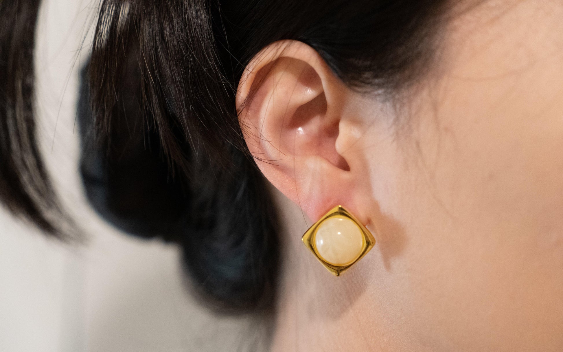 Candy Cube Stud Earrings - Elegance Ensemble