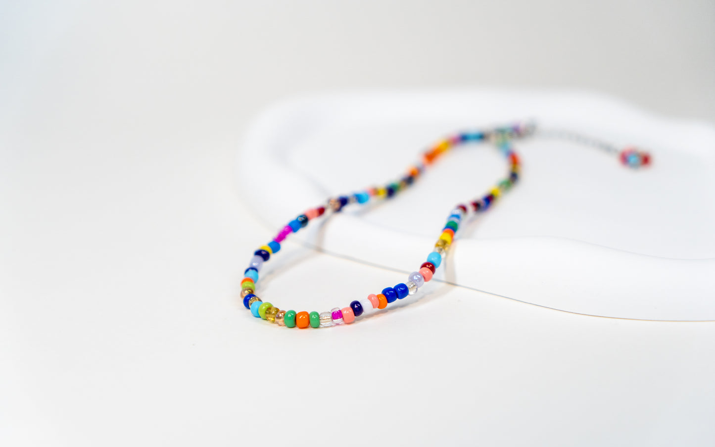 Handmade Colorful Beaded Necklace