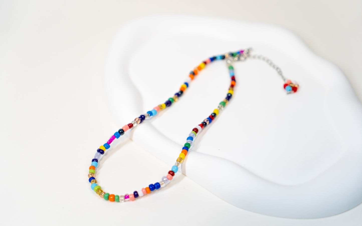 Handmade Colorful Beaded Necklace