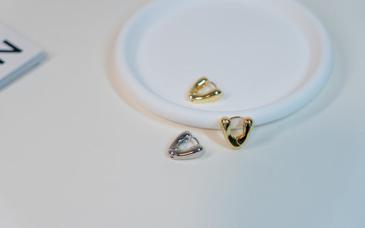 Heart Hoop Earring