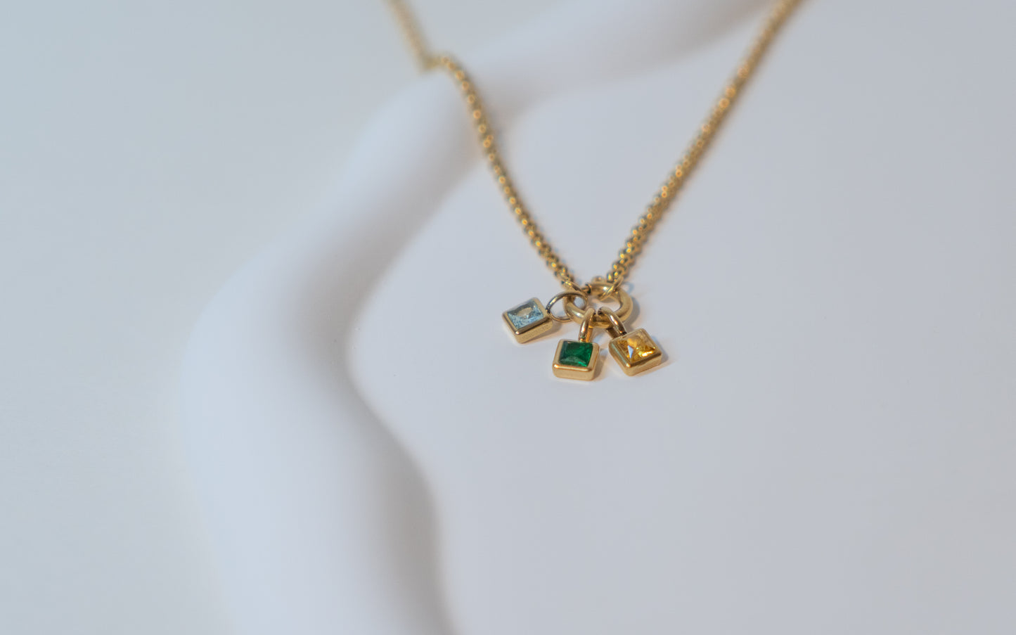 Customizable Birthstone Necklace