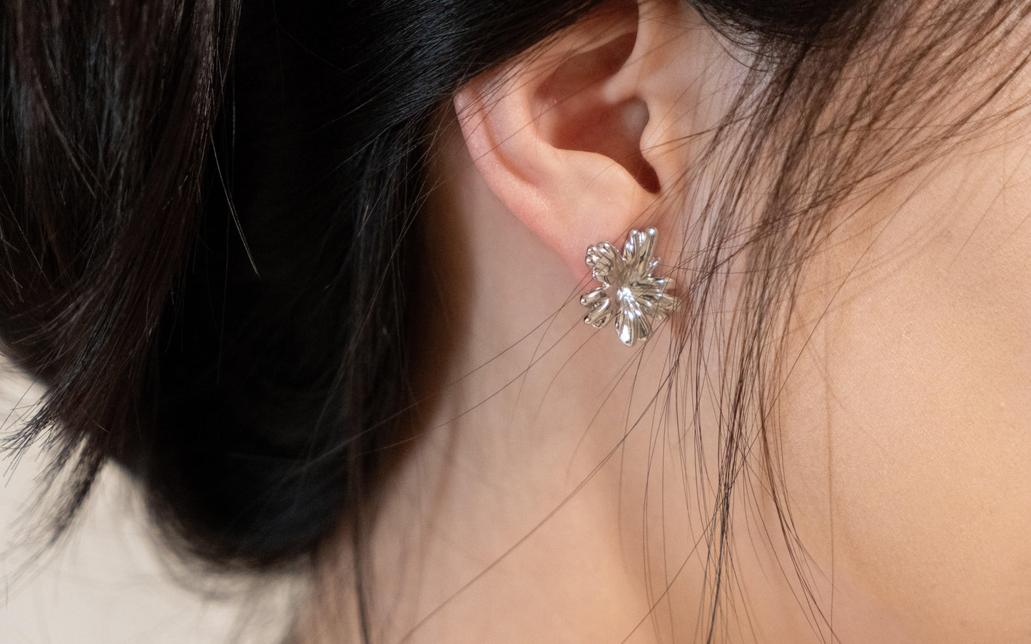 Double Flower Jacket Earrings - Elegance Ensemble