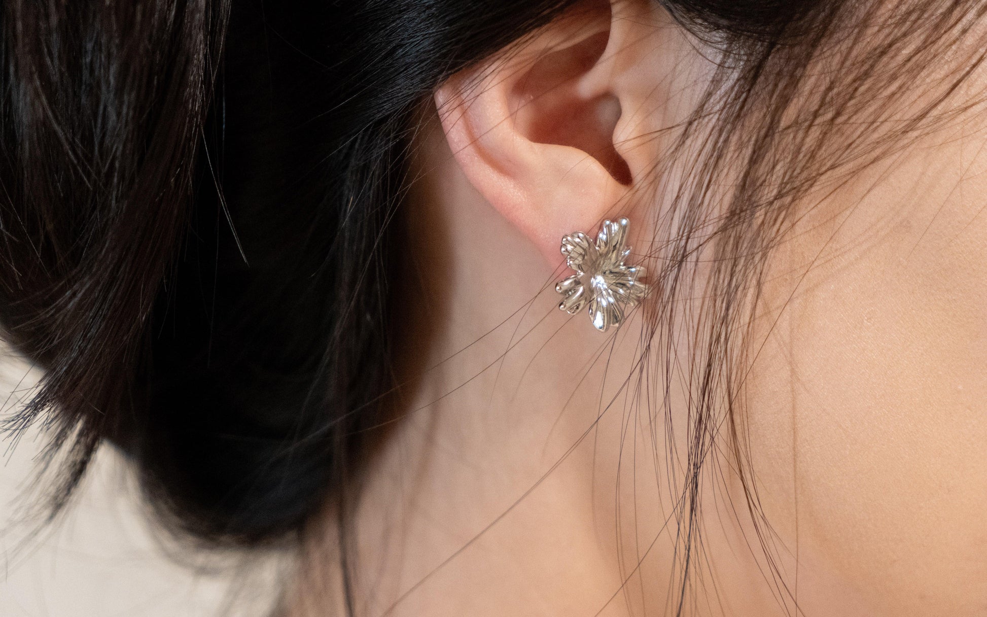 Double Flower Jacket Earrings - Elegance Ensemble